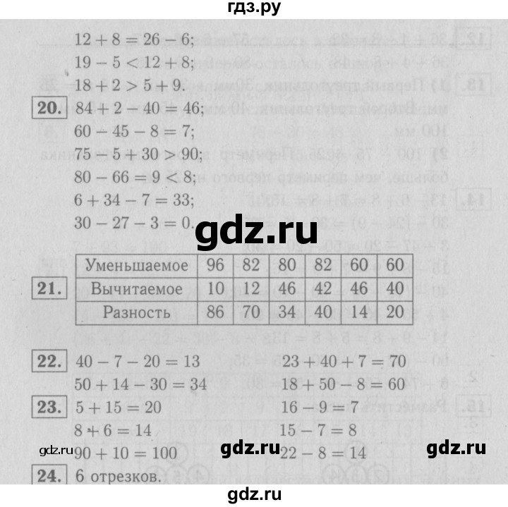 ГДЗ по математике 2 класс  Моро   часть 1. страница - 74, Решебник №3 к учебнику 2016