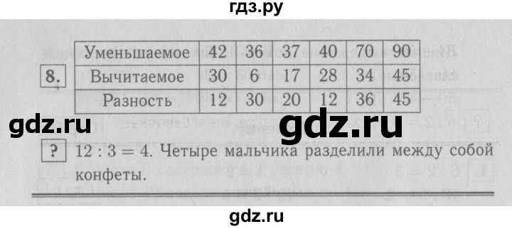 ГДЗ по математике 2 класс Моро часть 2 - ответ страница 59, Решебник №3 к учебнику 2016