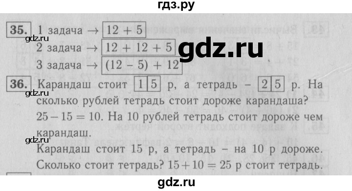 ГДЗ по математике 2 класс Моро рабочая тетрадь часть 2. страница - 14, Решебник №3 2016