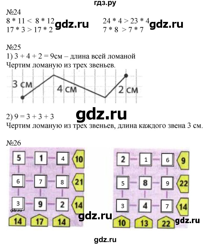 ГДЗ по математике 2 класс Моро рабочая тетрадь часть 2. страница - 30, Решебник №2 2023
