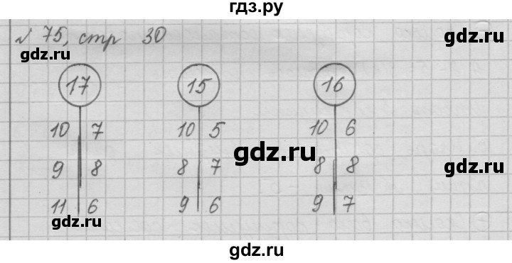 ГДЗ по математике 2 класс Моро рабочая тетрадь часть 2. страница - 30, Решебник №2 2016