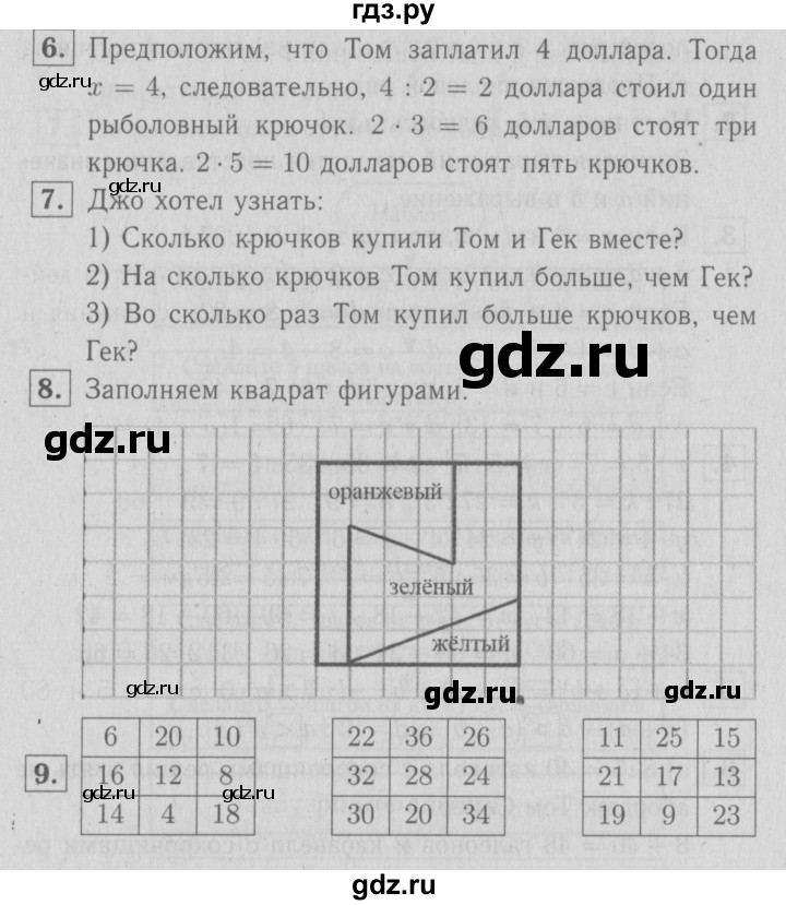 ГДЗ по математике 3 класс Демидова   часть 1. страница - 13, Решебник №1 к учебнику 2016