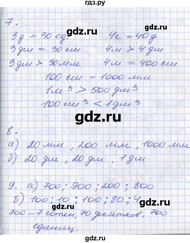 ГДЗ по математике 3 класс Демидова   часть 2. страница - 13, Решебник №2 к учебнику 2016