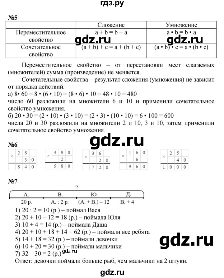 ГДЗ по математике 3 класс Петерсон Углубленный уровень часть 1 - Урок 19, Решебник к учебнику Перспектива