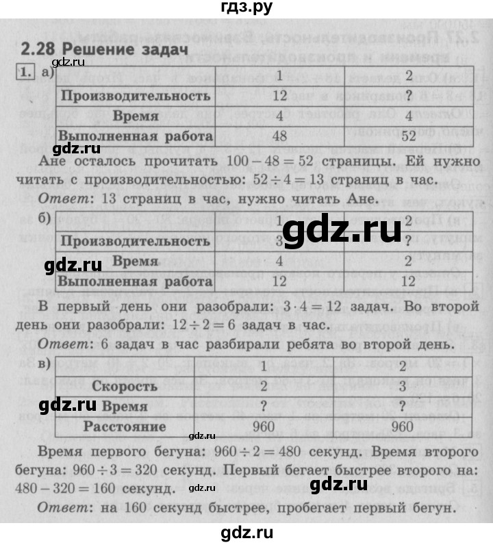 ГДЗ по математике 4 класс  Демидова   часть 2. страница - 24, Решебник №3 к учебнику 2016