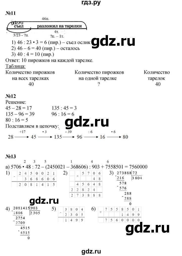ГДЗ по математике 4 класс Петерсон   часть 2 - Урок 1, Решебник 2014 (Перспектива) №1