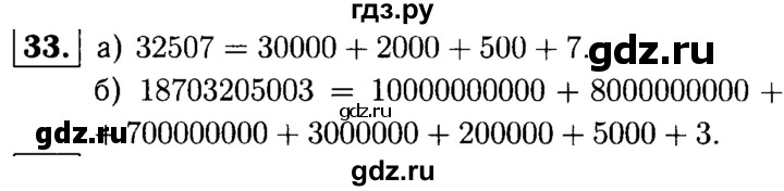 ГДЗ по математике 5 класс  Чесноков дидактические материалы  самостоятельная работа / вариант 2 - 33, Решебник №1