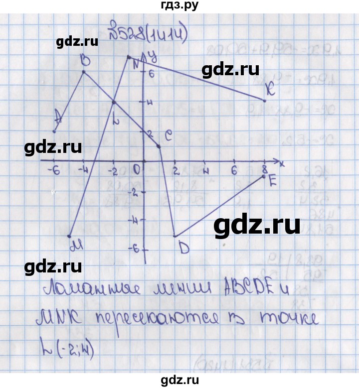 ГДЗ по математике 6 класс  Виленкин   учебник 2015. номер - 1417 (528), Решебник №1