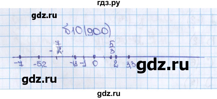 ГДЗ по математике 6 класс  Виленкин   учебник 2015. номер - 900 (10), Решебник №1