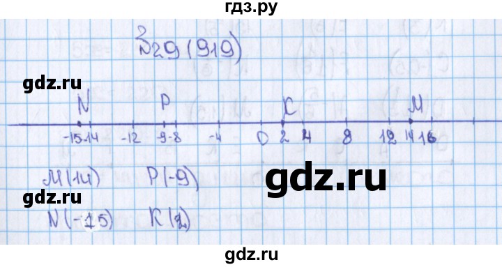 ГДЗ по математике 6 класс  Виленкин   учебник 2015. номер - 919 (29), Решебник №1
