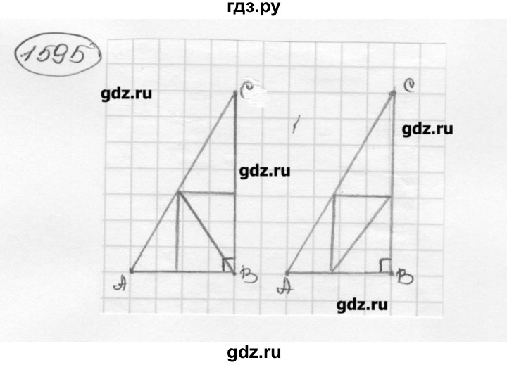 ГДЗ по математике 6 класс  Виленкин   учебник 2015. номер - 1595 (706), Решебник №3