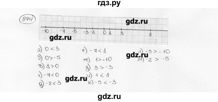 ГДЗ по математике 6 класс  Виленкин   учебник 2015. номер - 974 (85), Решебник №3