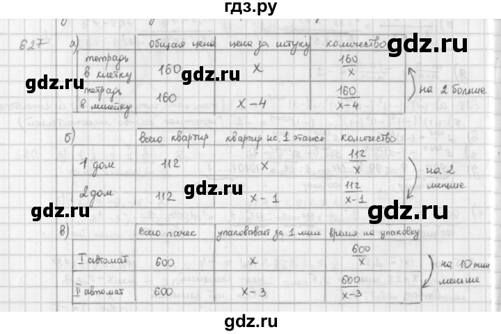 ГДЗ по математике 6 класс  Петерсон  Базовый уровень часть 3 - 627, Решебник к учебнику 2016