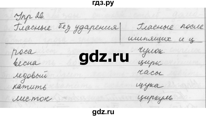 ГДЗ по русскому языку 5 класс Ладыженская упражнение - 26, Решебник 2016