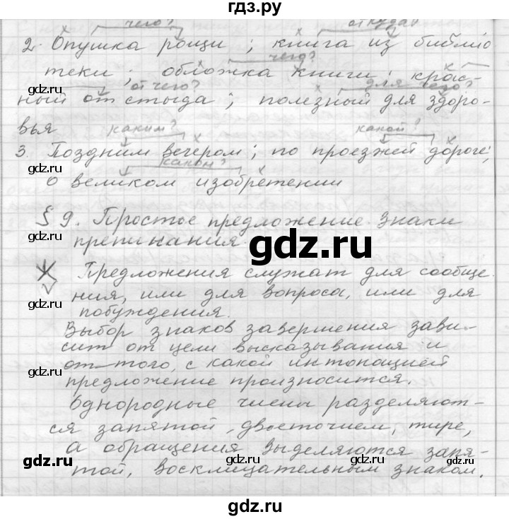 ГДЗ по русскому языку 6 класс  Ладыженская   упражнение - 43, Решебник к учебнику 2016