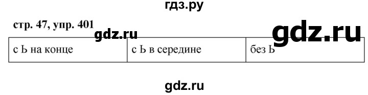 ГДЗ по русскому языку 6 класс  Ладыженская   упражнение - 401, Решебник к учебнику 2016