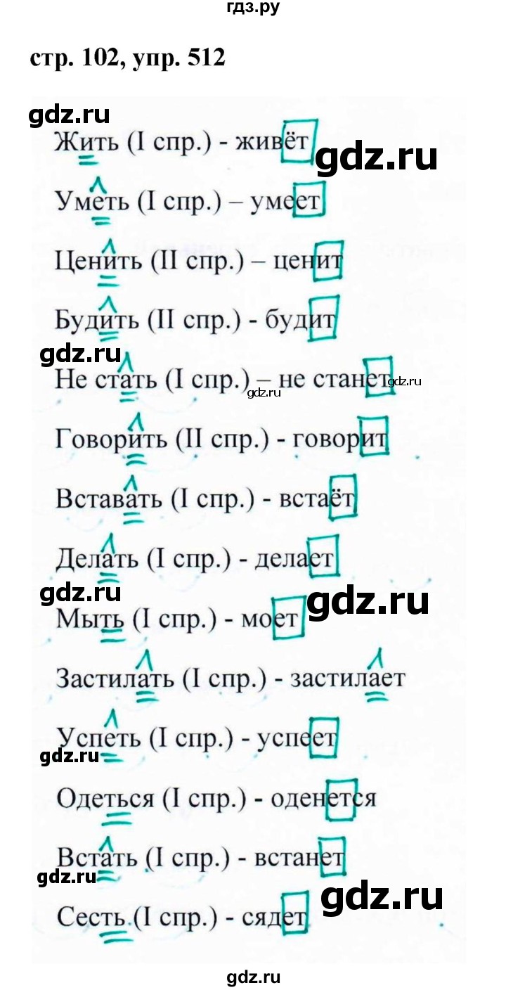 ГДЗ по русскому языку 6 класс Ладыженская упражнение - 512, Решебник 2016