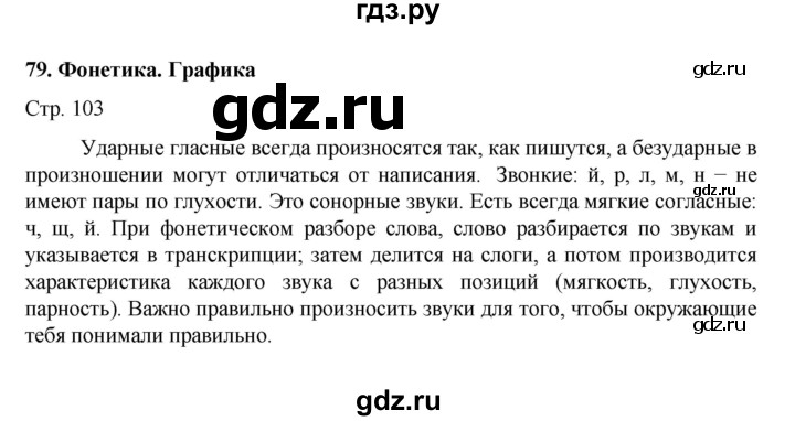 ГДЗ по русскому языку 7 класс Баранов самостоятельное наблюдение. § - 79, Решебник к учебнику 2022