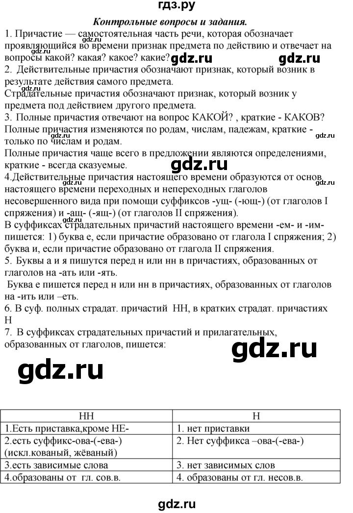 ГДЗ по русскому языку 7 класс Баранов упражнение - 167, Решебник №2 к учебнику 2015