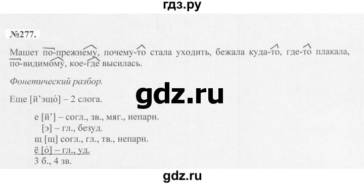 ГДЗ по русскому языку 7 класс Баранов упражнение - 277, Решебник №2 к учебнику 2015