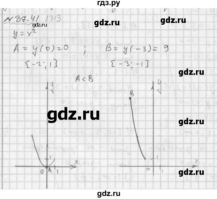 ГДЗ по алгебре 7 класс  Мордкович Учебник, Задачник Базовый уровень §37 - 37.41, Решебник №2 к задачнику 2015