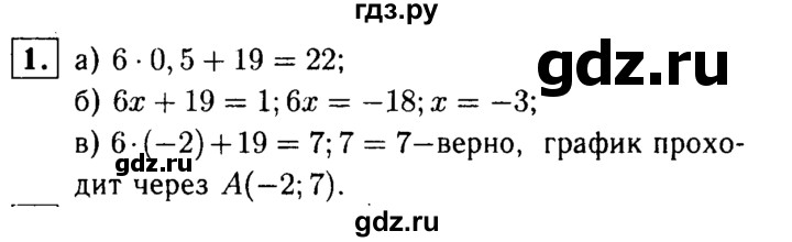 ГДЗ по алгебре 7 класс  Звавич дидактические материалы  контрольная работа / К-3 / вариант 1 - 1, решебник №1