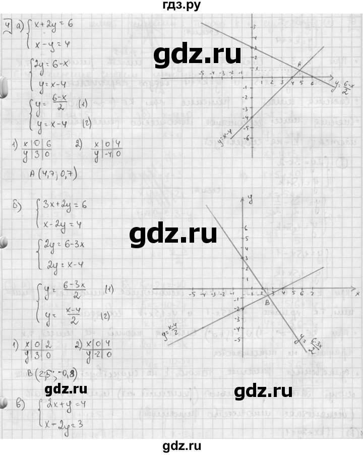 ГДЗ по алгебре 7 класс Звавич дидактические материалы (Макарычев) Базовый уровень самостоятельная работа / вариант 1 / С-45 - 4, Решебник №1 2015