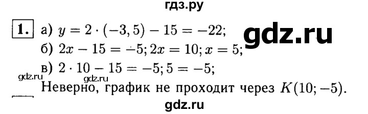 ГДЗ по алгебре 7 класс Звавич дидактические материалы (Макарычев) Базовый уровень контрольная работа / К-3 / вариант 4 - 1, Решебник №2 2015