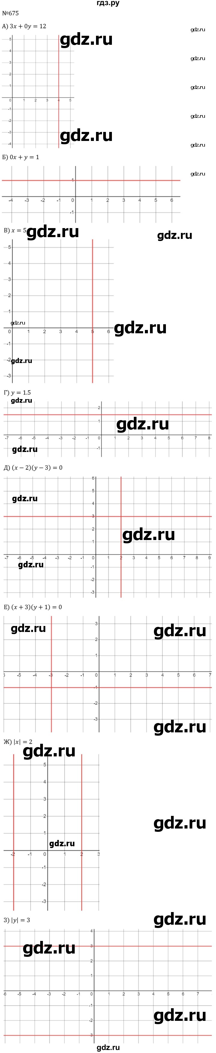 ГДЗ по алгебре 8 класс  Макарычев   задание - 675, Решебник к учебнику 2023