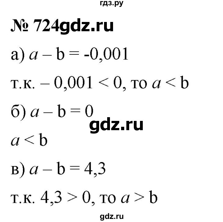 ГДЗ по алгебре 8 класс  Макарычев   задание - 724, Решебник к учебнику 2022