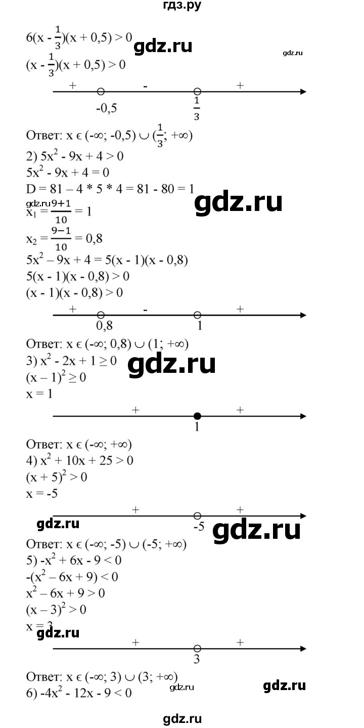 ГДЗ по алгебре 8 класс  Алимов   номер - 689, Решебник №2
