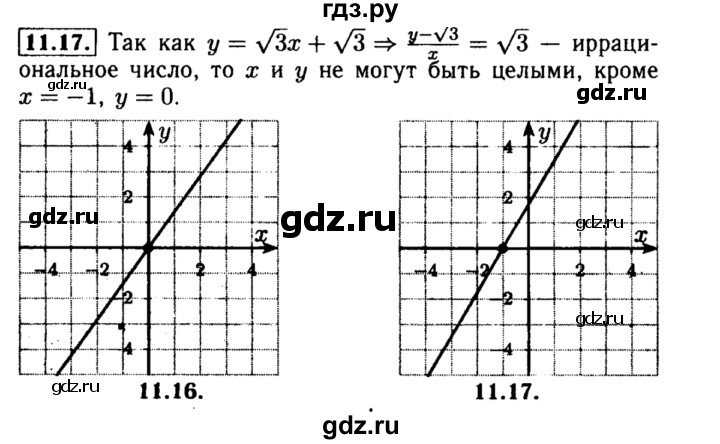 ГДЗ по алгебре 8 класс Мордкович Учебник, Задачник Базовый уровень §11 - 11.17, Решебник №2 к задачнику 2015