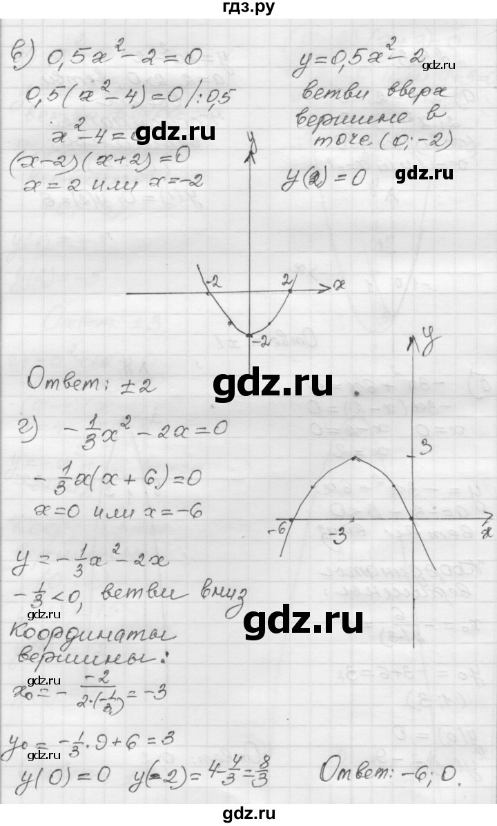 ГДЗ по алгебре 8 класс Мордкович Учебник, Задачник Базовый уровень §23 - 23.3, Решебник №1 к задачнику 2015