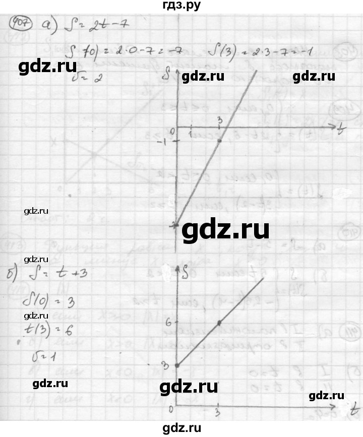 ГДЗ по алгебре 8 класс  Никольский   номер - 407, Решебник №1 к учебнику 2015