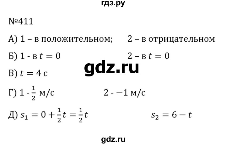 ГДЗ по алгебре 8 класс  Никольский   номер - 411, Решебник к учебнику 2022