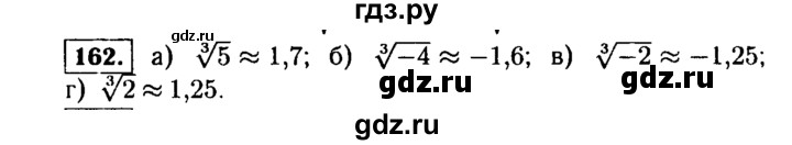 ГДЗ по алгебре 9 класс  Макарычев  Базовый уровень задание - 162, Решебник к учебнику 2015
