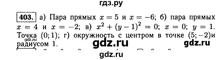 ГДЗ по алгебре 9 класс  Макарычев  Базовый уровень задание - 403, Решебник к учебнику 2015
