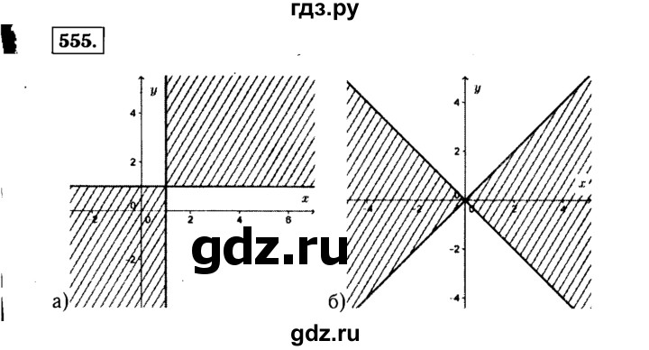 ГДЗ по алгебре 9 класс  Макарычев  Базовый уровень задание - 555, Решебник к учебнику 2015