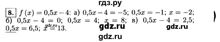 ГДЗ по алгебре 9 класс  Макарычев  Базовый уровень задание - 8, Решебник к учебнику 2015