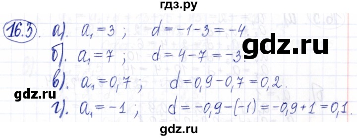 ГДЗ по алгебре 9 класс Мордкович Учебник, Задачник Базовый уровень задачник 2021 / §16 - 16.3, Решебник к задачнику 2021