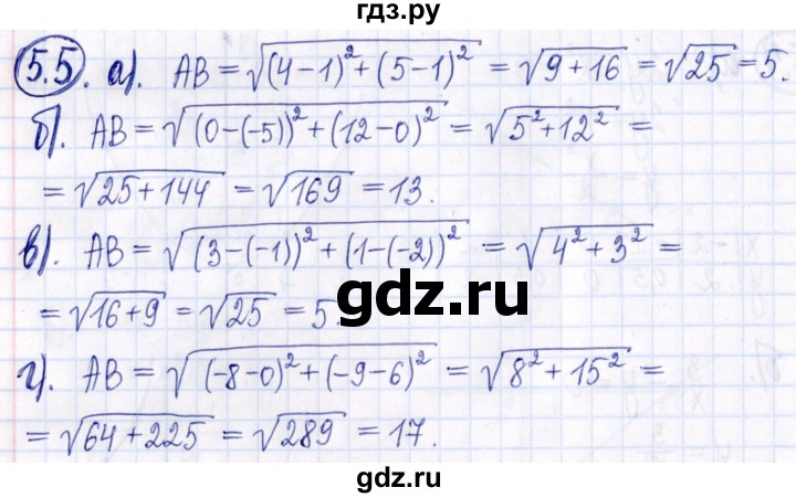 ГДЗ по алгебре 9 класс Мордкович Учебник, Задачник Базовый уровень задачник 2021 / §5 - 5.5, Решебник к задачнику 2021