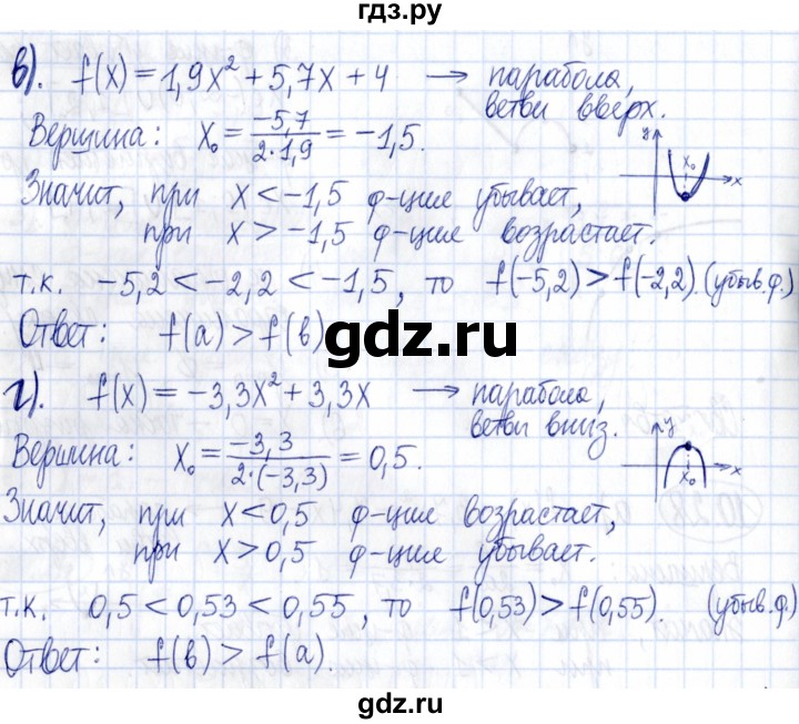 ГДЗ по алгебре 9 класс Мордкович Учебник, Задачник Базовый уровень задачник 2021 / §10 - 10.28, Решебник к задачнику 2021