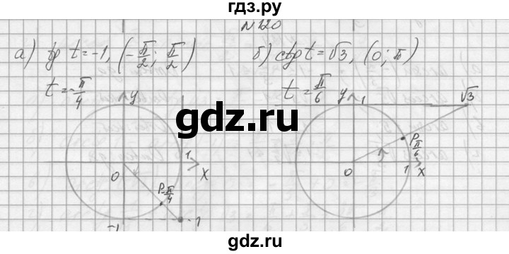 ГДЗ по алгебре 10‐11 класс  Колмогоров   номер - 120, Решебник №1