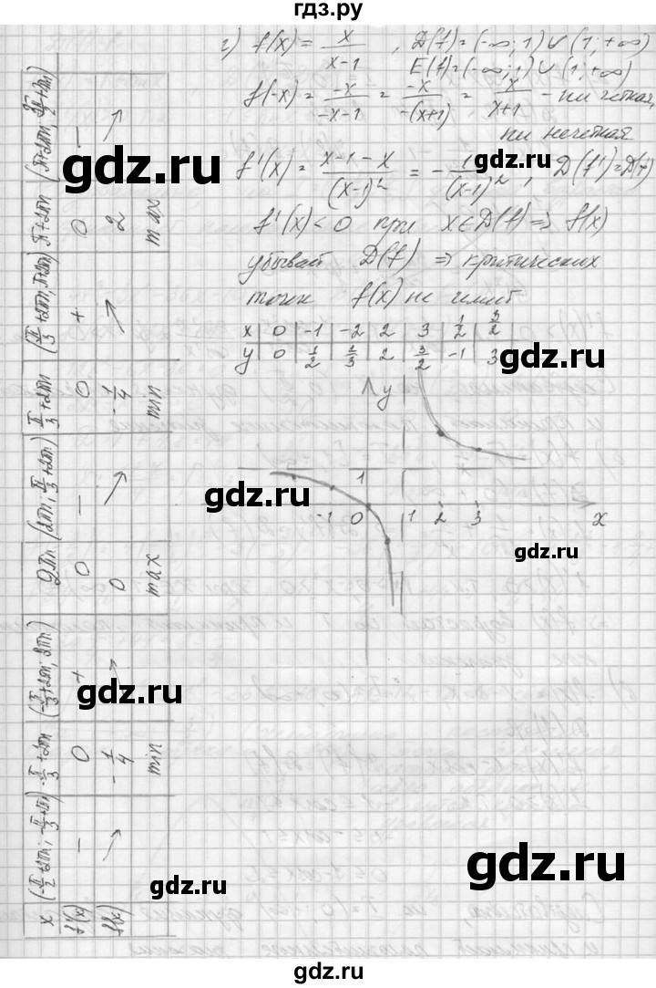 ГДЗ по алгебре 10‐11 класс  Колмогоров   номер - 302, Решебник №1