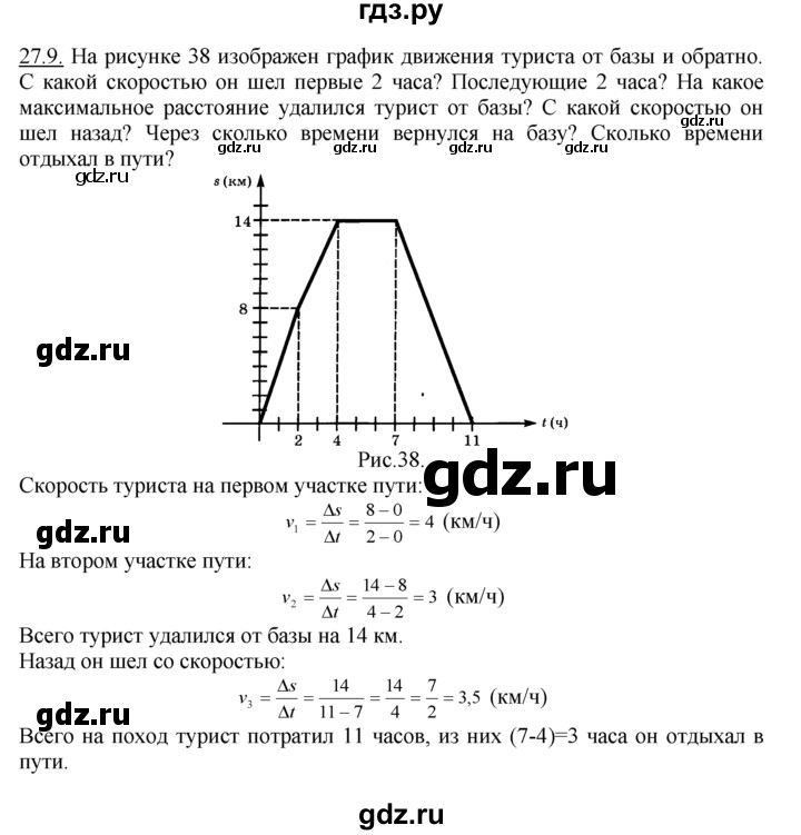 ГДЗ по алгебре 10‐11 класс  Мордкович Учебник, Задачник Базовый уровень §27 - 27.9, Решебник к задачнику