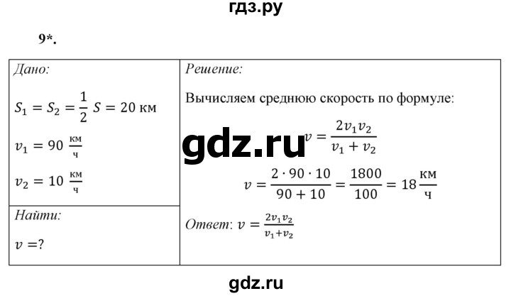 ГДЗ по физике 7 класс  Перышкин  Базовый уровень §17 / упражнение 8 - 9, Решебник к учебнику 2021 (Просвещение)