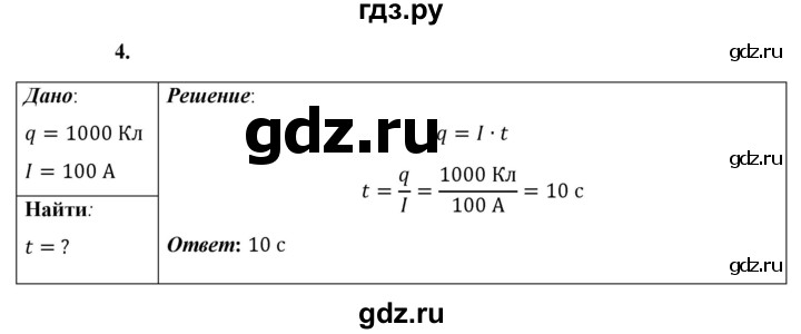 ГДЗ по физике 8 класс  Перышкин  Базовый уровень §36 / упражнение 28 - 4, Решебник №1 к учебнику 2021 (Просвещение)