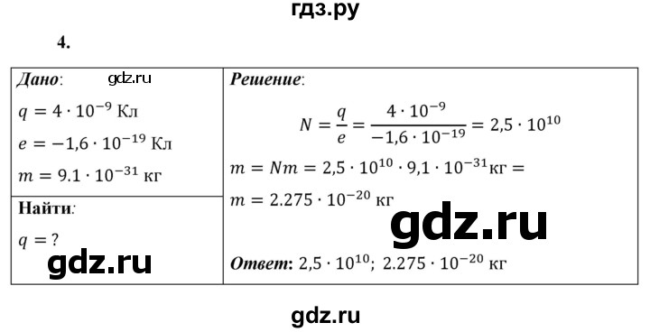 ГДЗ по физике 8 класс  Перышкин  Базовый уровень §32 / упражнение 25 (2023) - 4, Решебник к учебнику 2023 (Просвещение)
