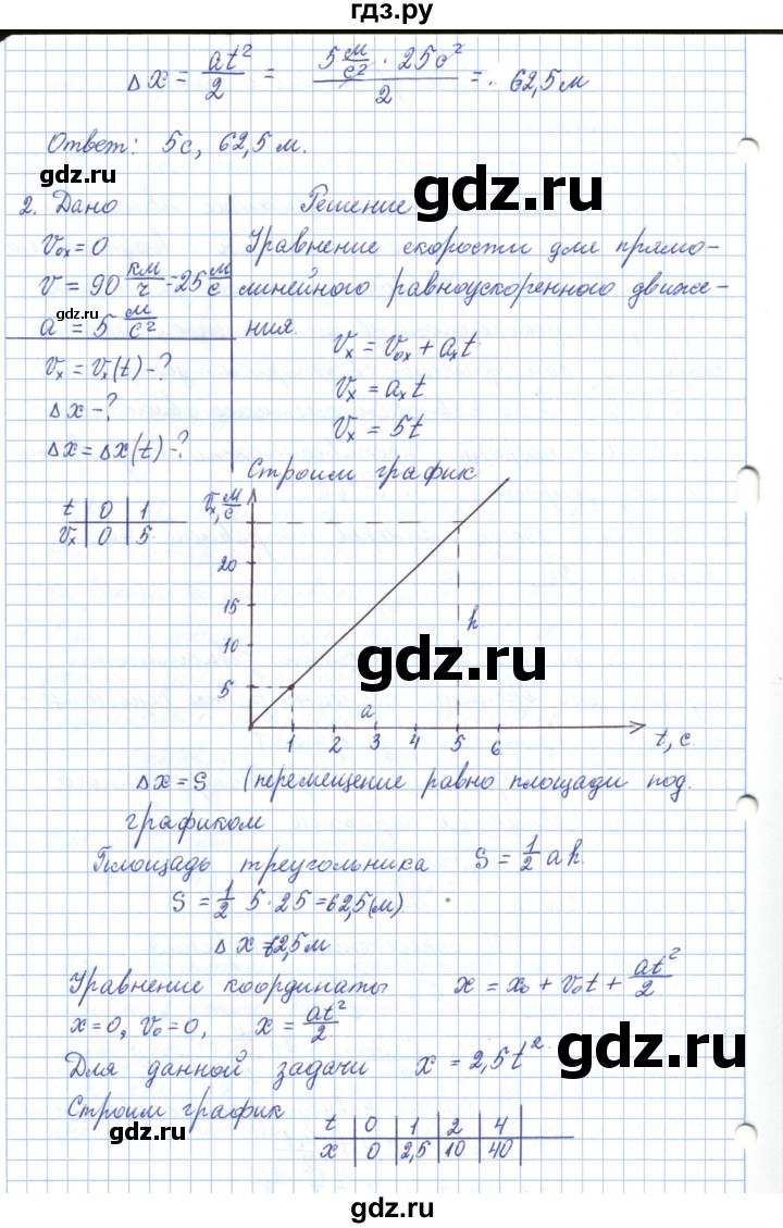 ГДЗ по физике 10 класс Касьянов  Базовый уровень задачи в параграфах - 10, Решебник