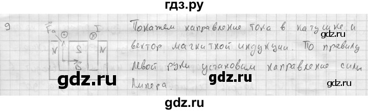 ГДЗ по физике 11 класс  Мякишев  Базовый и углубленный уровень § 2 - 9, решебник